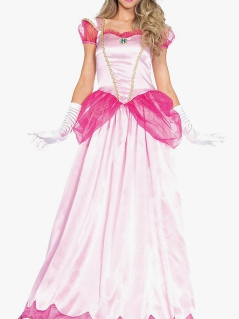 Leg Avenue Classic Pink Princess Costume: 2 Piece Dress and Crown Size M NWT